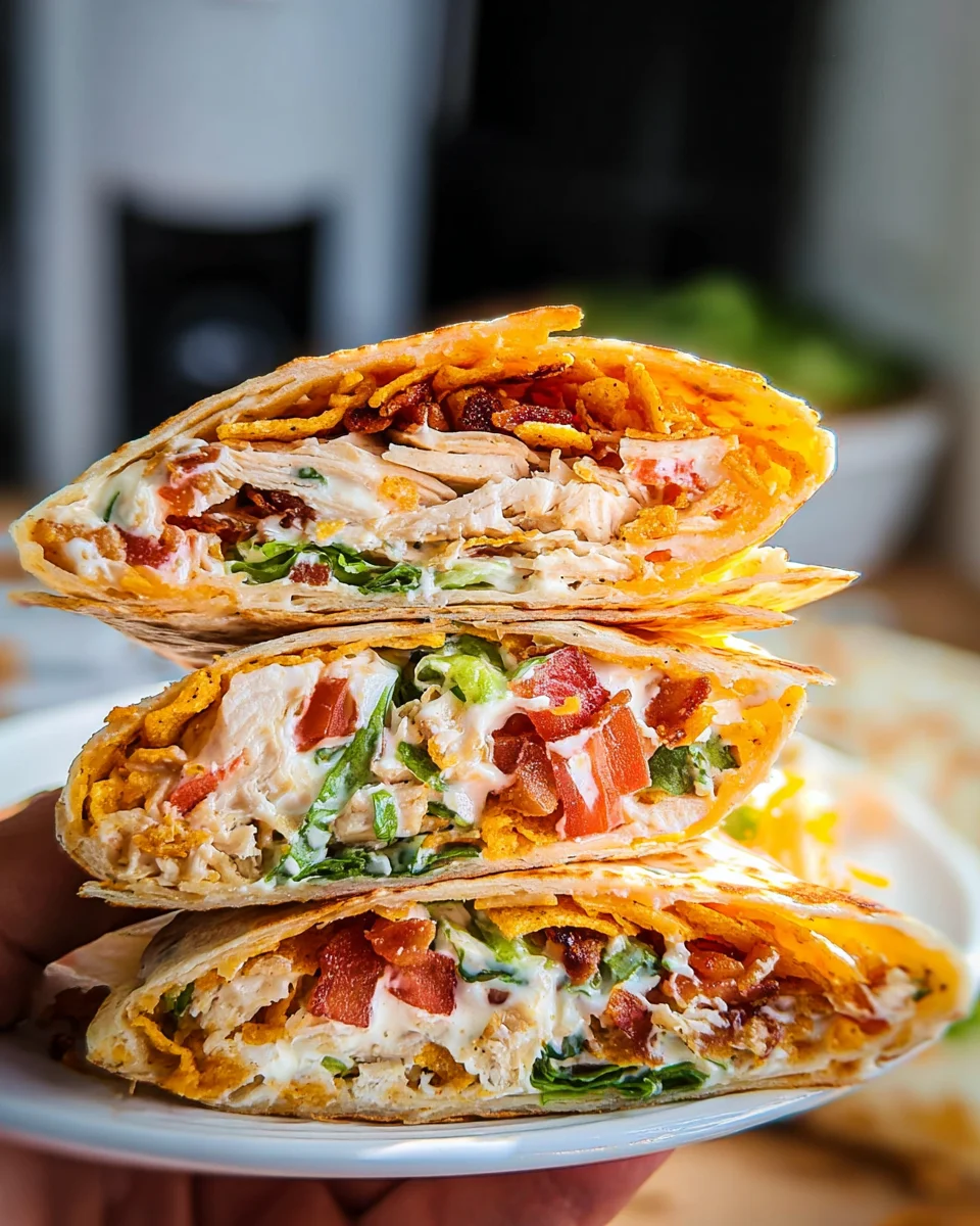 Chicken Bacon Ranch Crunchwrap Chicken