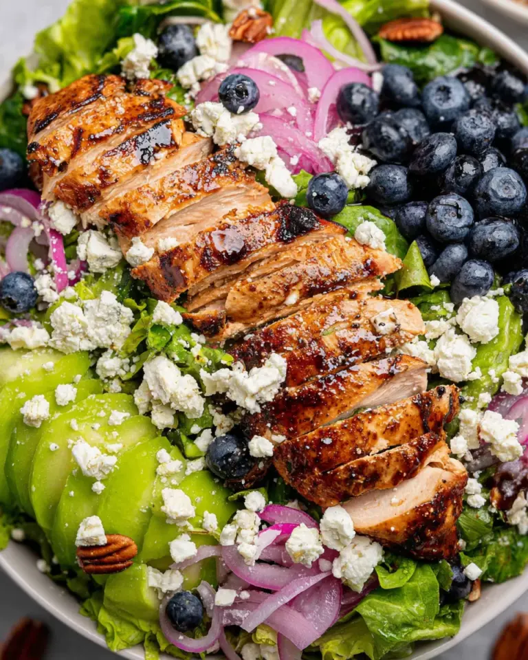 Chicken Blueberry Feta Salad