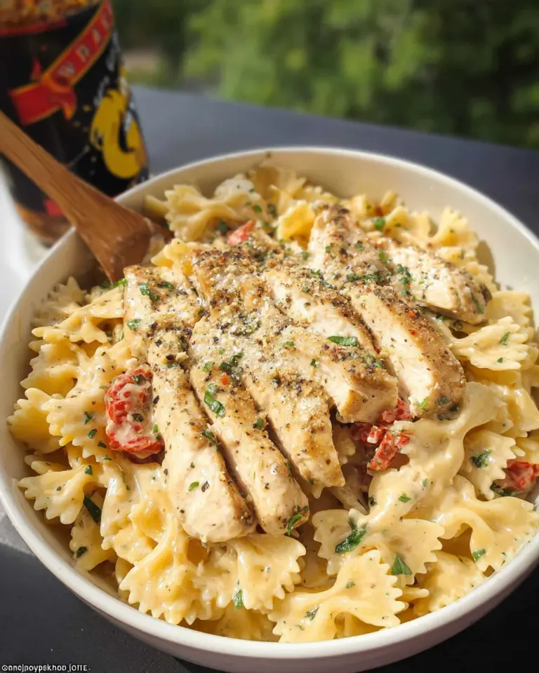 Chicken Garlic Parmesan Pasta