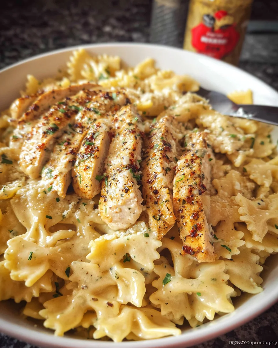 Chicken Garlic Parmesan Pasta Chicken