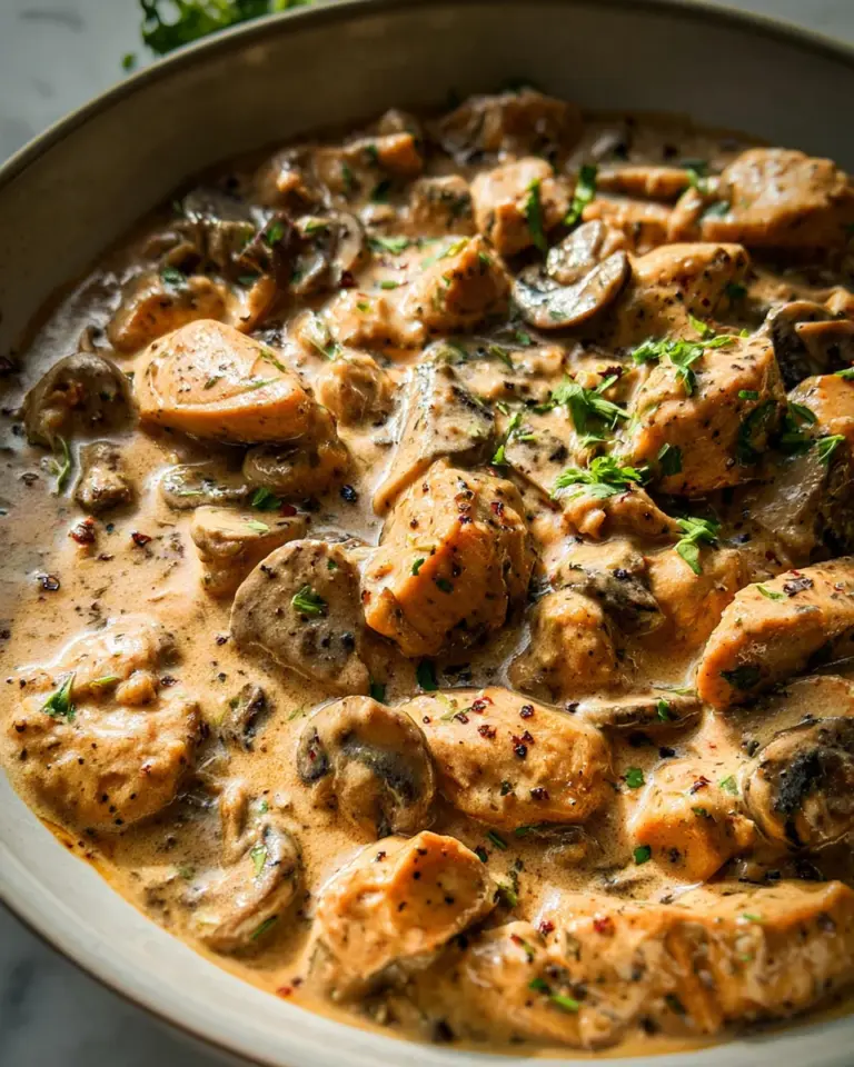 Chicken Stroganoff