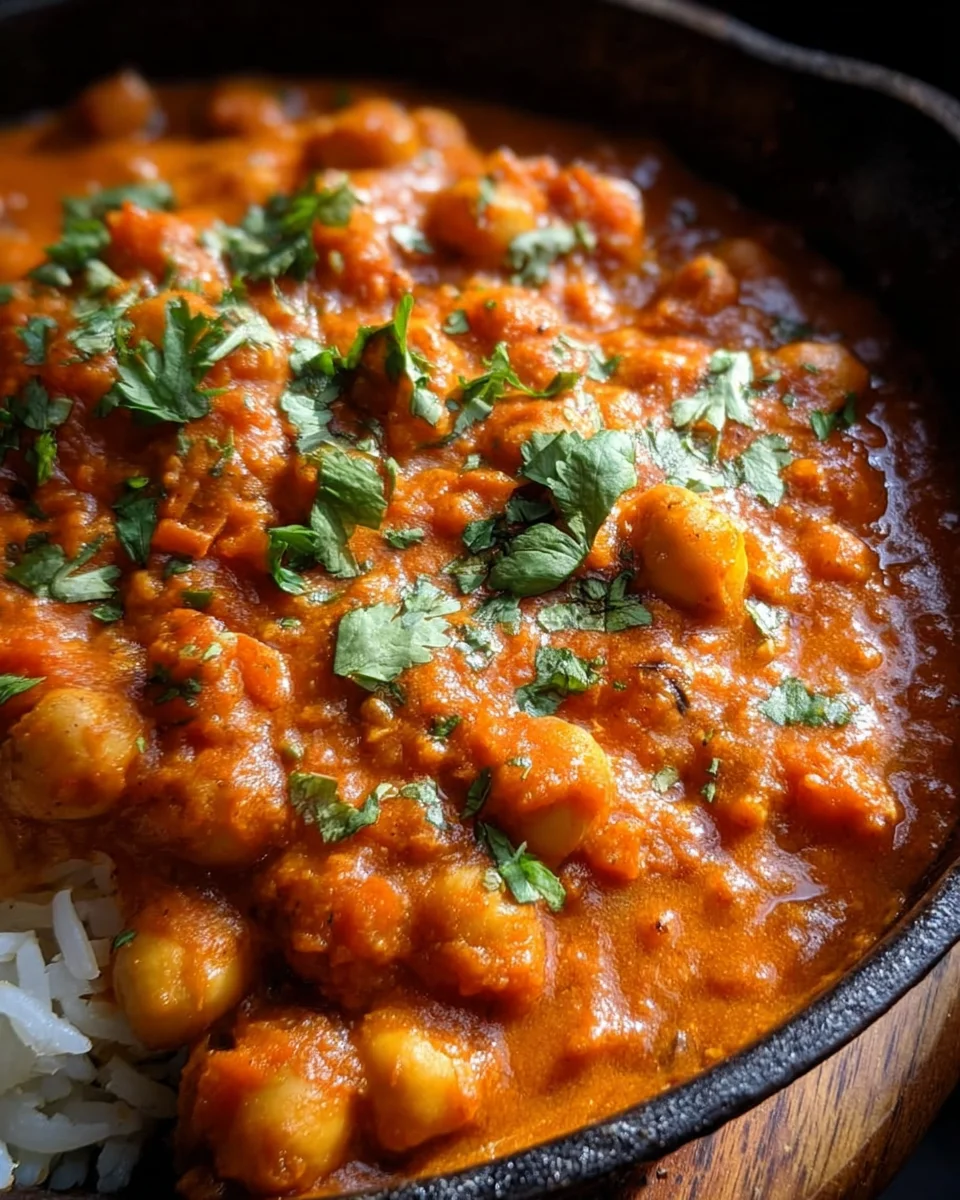 Chickpea Tikka Masala Chickpea
