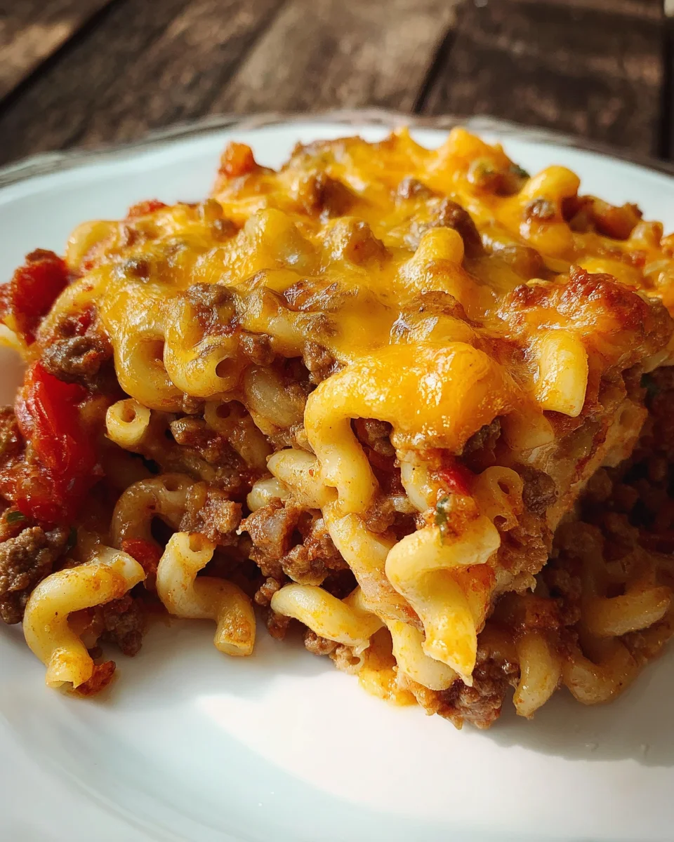 Chili Mac Casserole Chili