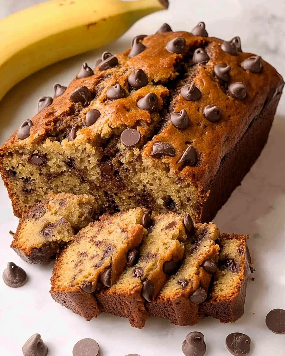 Chocolate Chip Banana Bread Chocolate