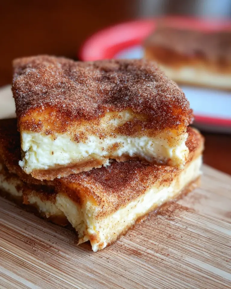 Churro Cheesecake Bars