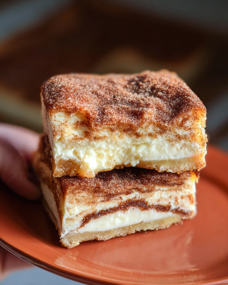 Churro Cheesecake Bars Churro
