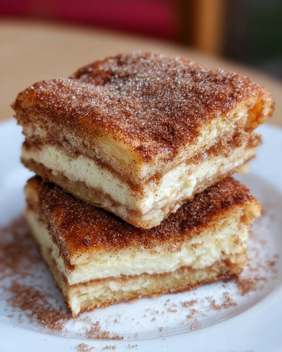Churro Cheesecake Bars Churro