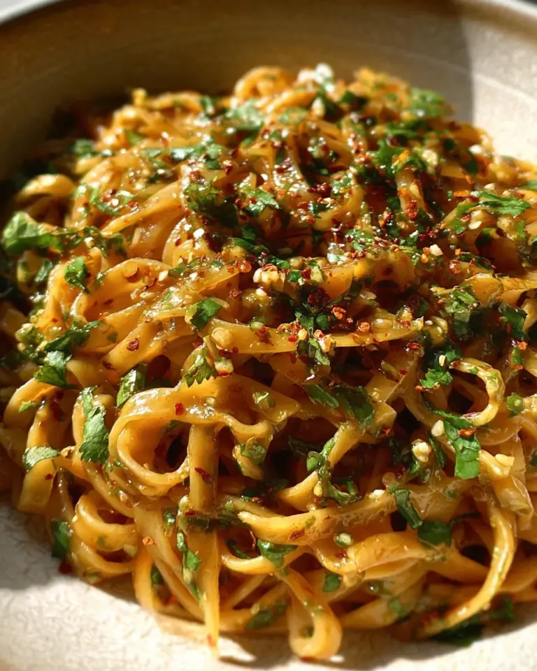 Cilantro Lime Noodles