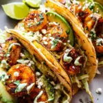 Cilantro Lime Shrimp Tacos with Creamy Slaw Cilantro Lime Shrimp Tacos with Creamy Slaw