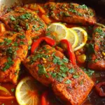 Classic Spicy Moroccan Fish in Rich Sauce Classic Spicy Moroccan Fish in Rich Sauce