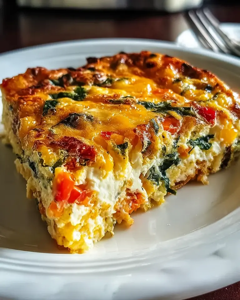 Cottage Cheese Egg Bake