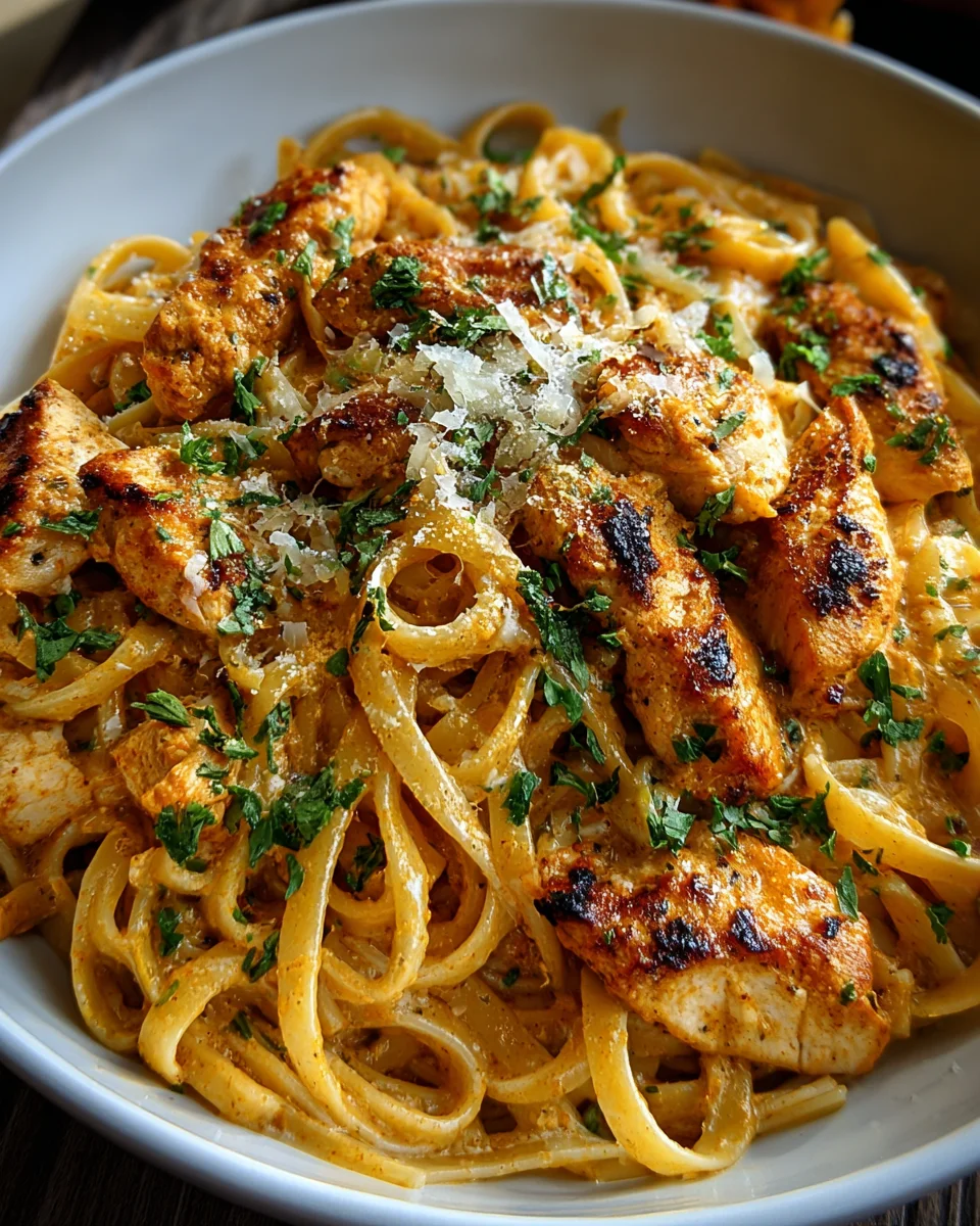 Cowboy Butter Chicken Linguine Cowboy
