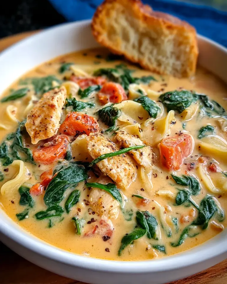 Creamy Tuscan Chicken Soup