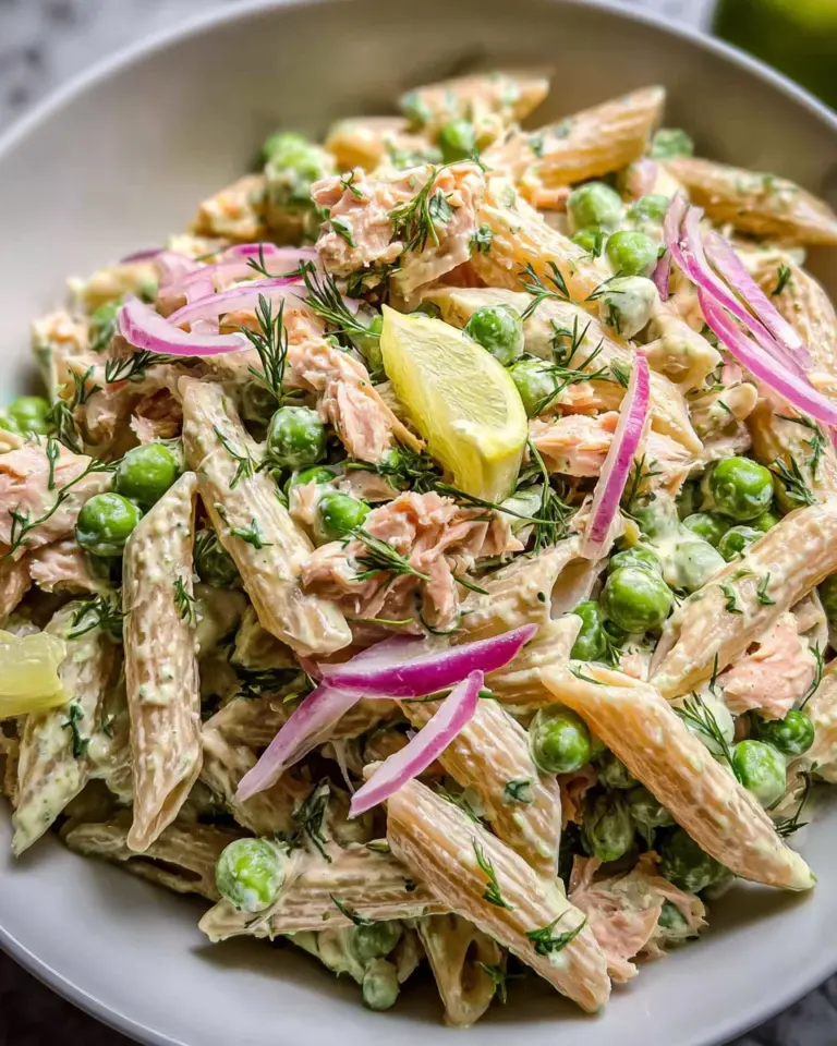 Creamy and Healthy Tuna Pasta Salad