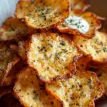 Crispy Cottage Cheese Chips Crispy Cottage Cheese Chips