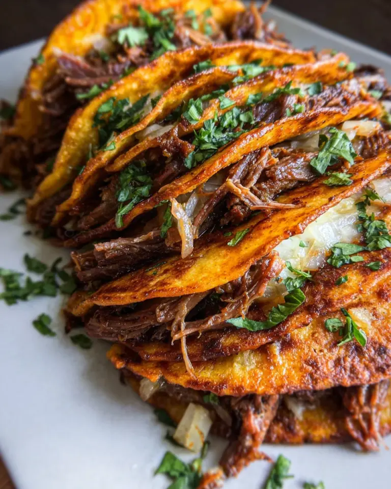 Crock Pot Birria Tacos