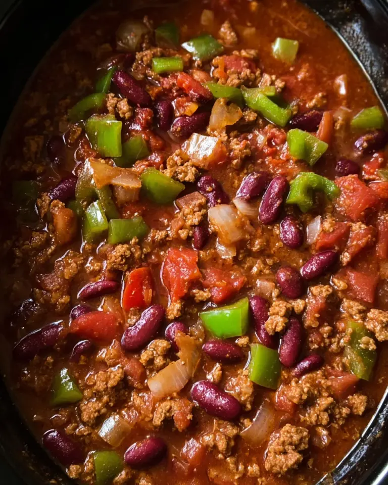Crock Pot Chili Recipe