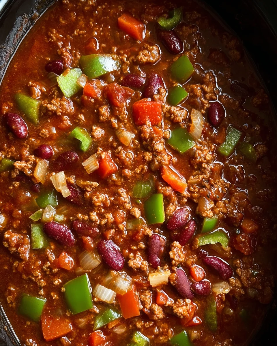Crock Pot Chili Recipe Crock