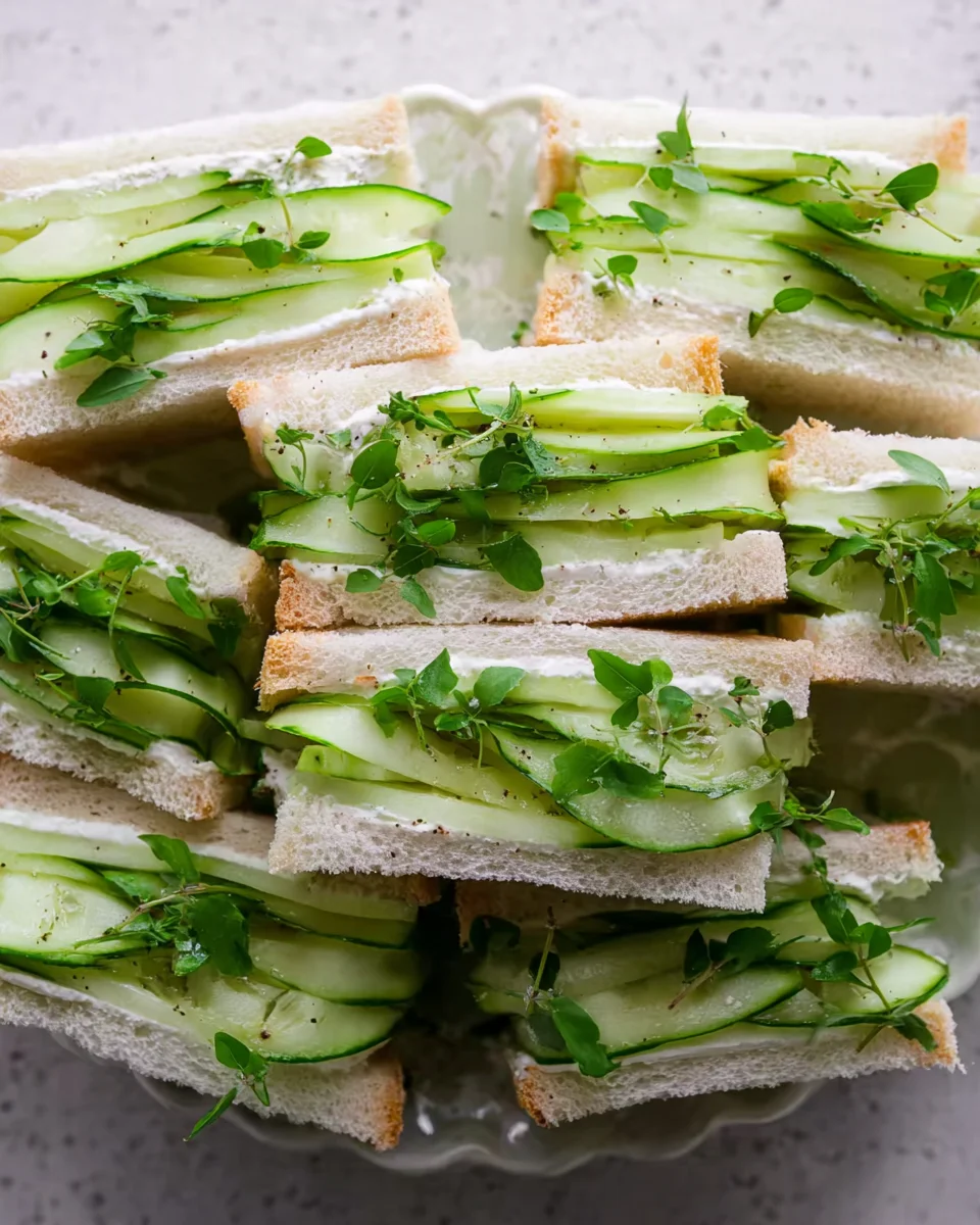 Cucumber Sandwiches Cucumber
