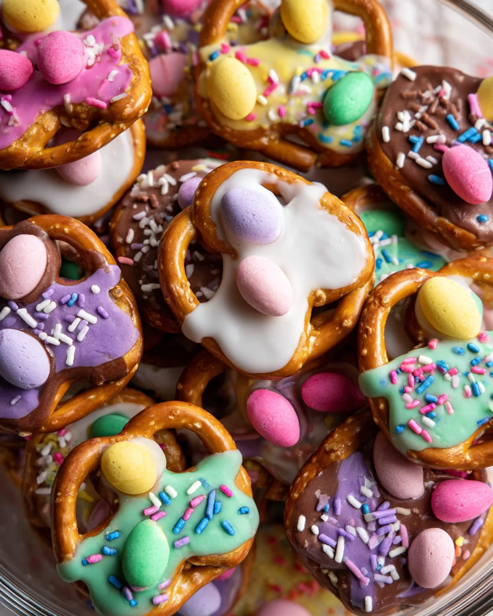 Easter Pretzels Easter Pretzels