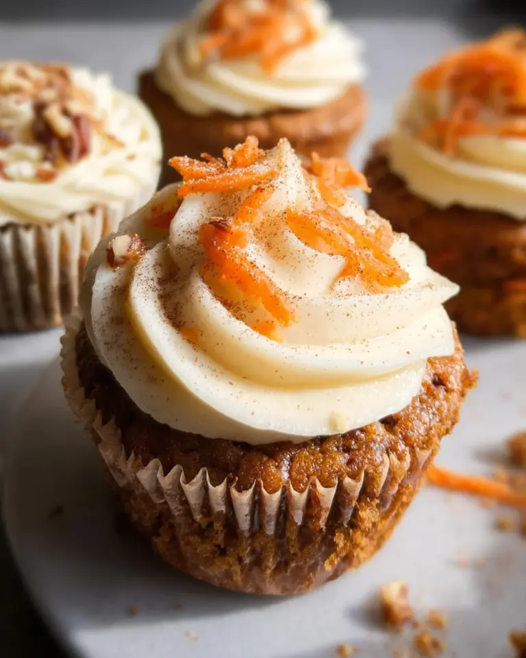 Easy Carrot Cake Cupcakes