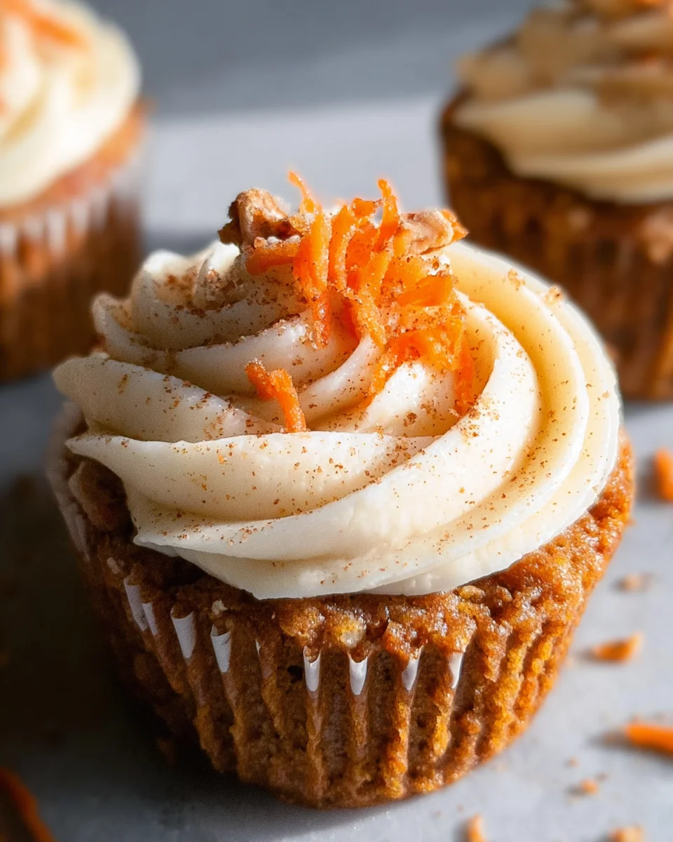 Easy Carrot Cake Cupcakes Easy