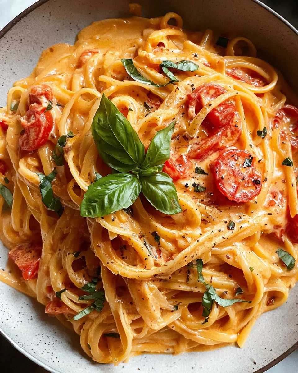 Easy One Pot Creamy Tomato Pasta Easy