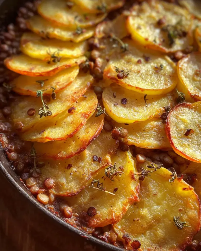 Easy Vegan Hotpot with Lentils