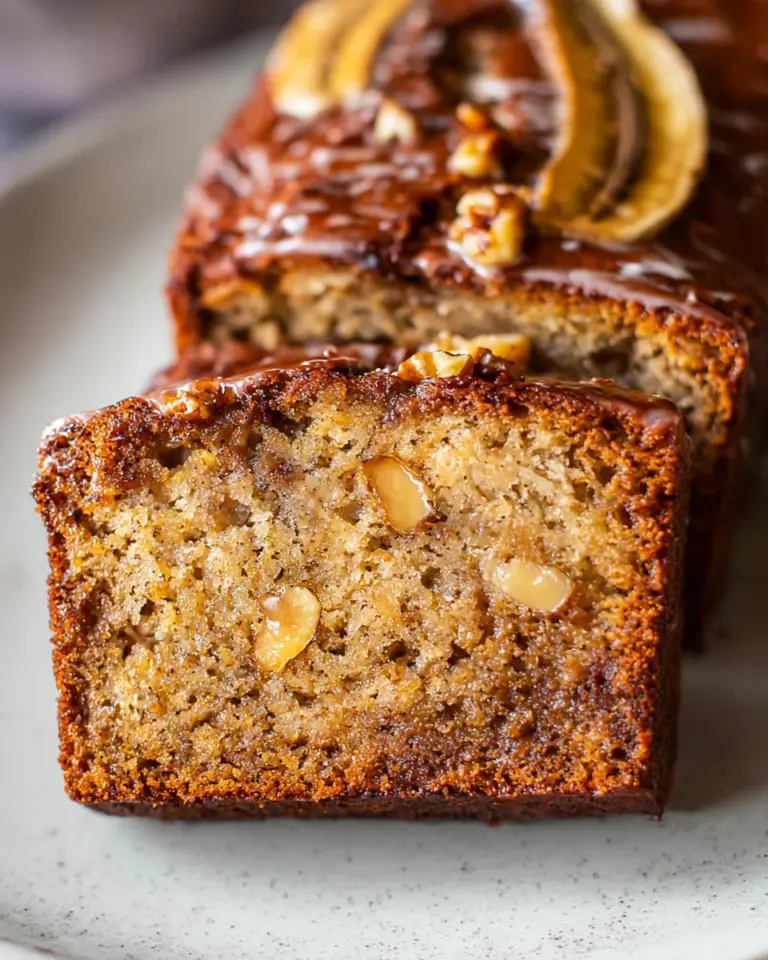 Eggless Banana Bread
