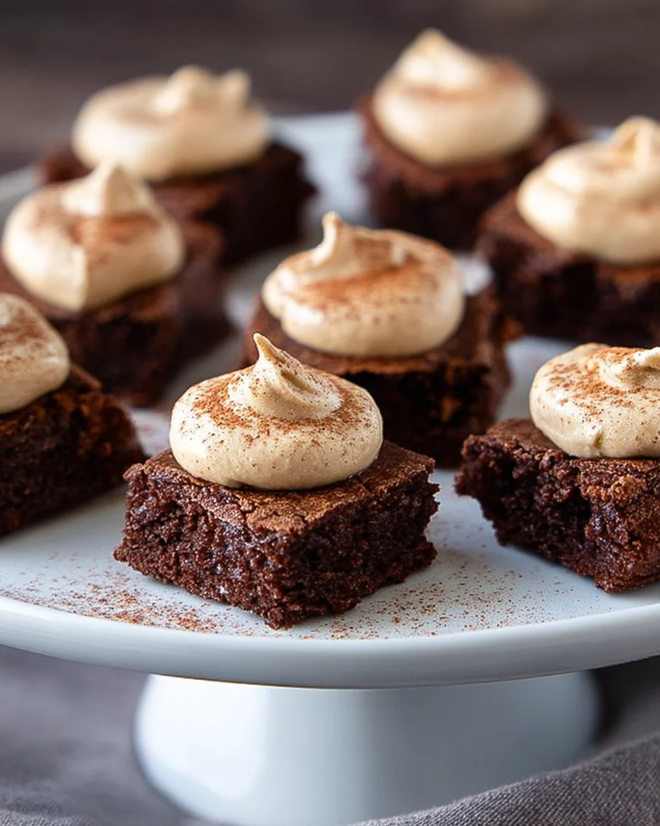 Espresso Brownie Bites Espresso