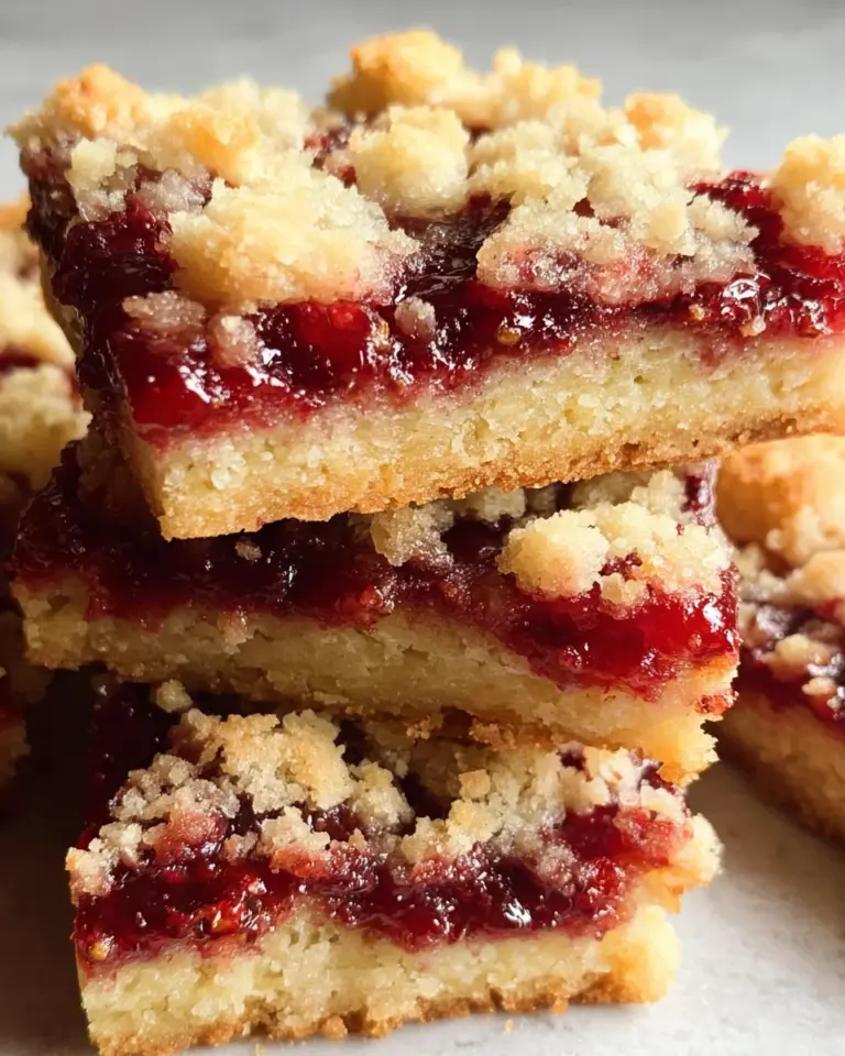 Fabulous Five Ingredient Raspberry Bars
