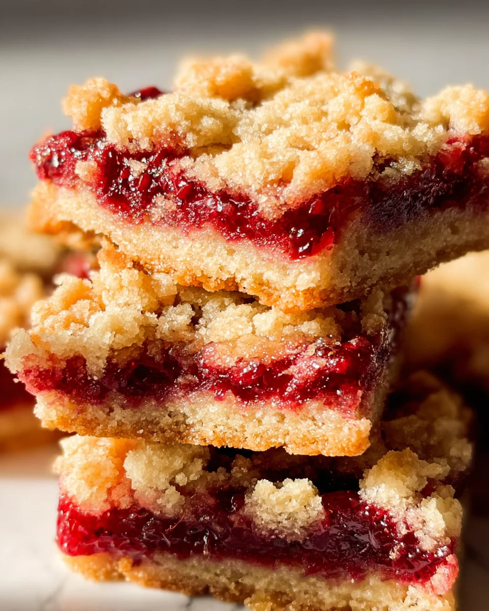 Fabulous Five Ingredient Raspberry Bars Fabulous