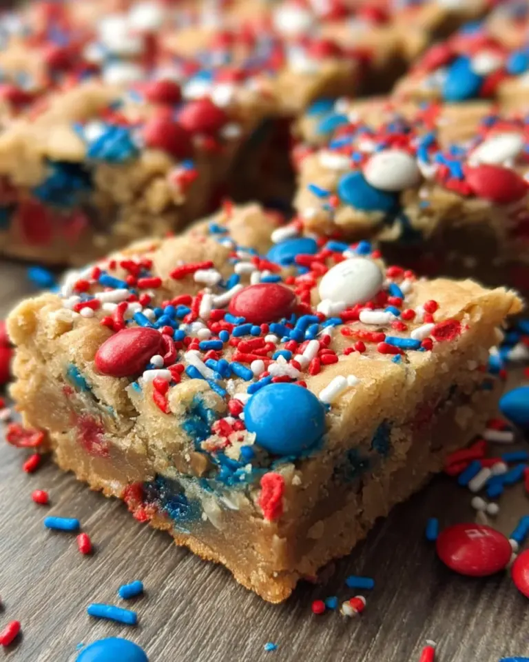 Fireworks Blondies