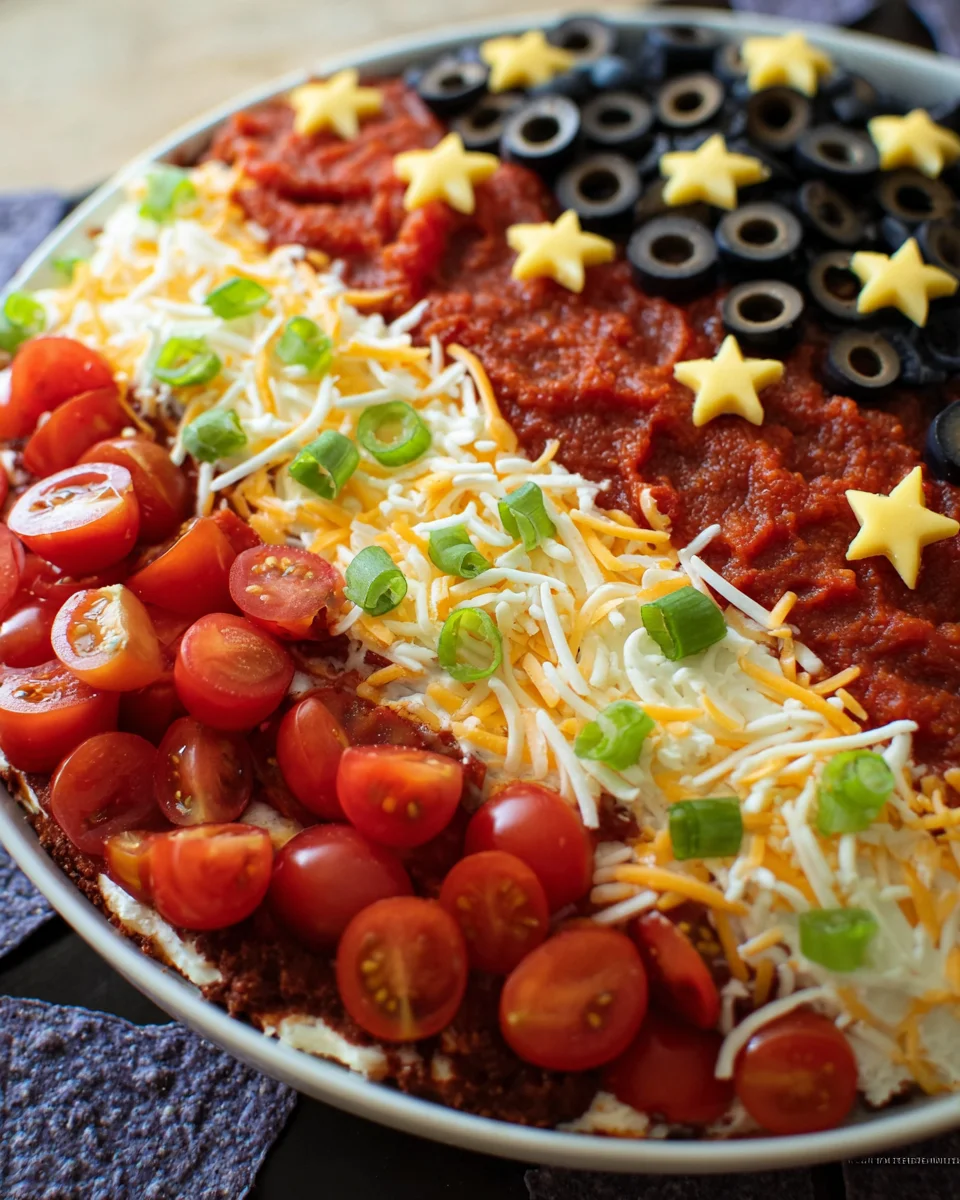 Flag Taco Dip Flag