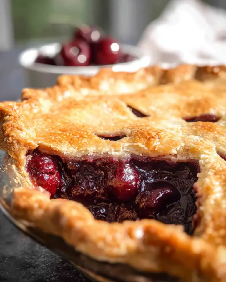Fresh Cherry Pie