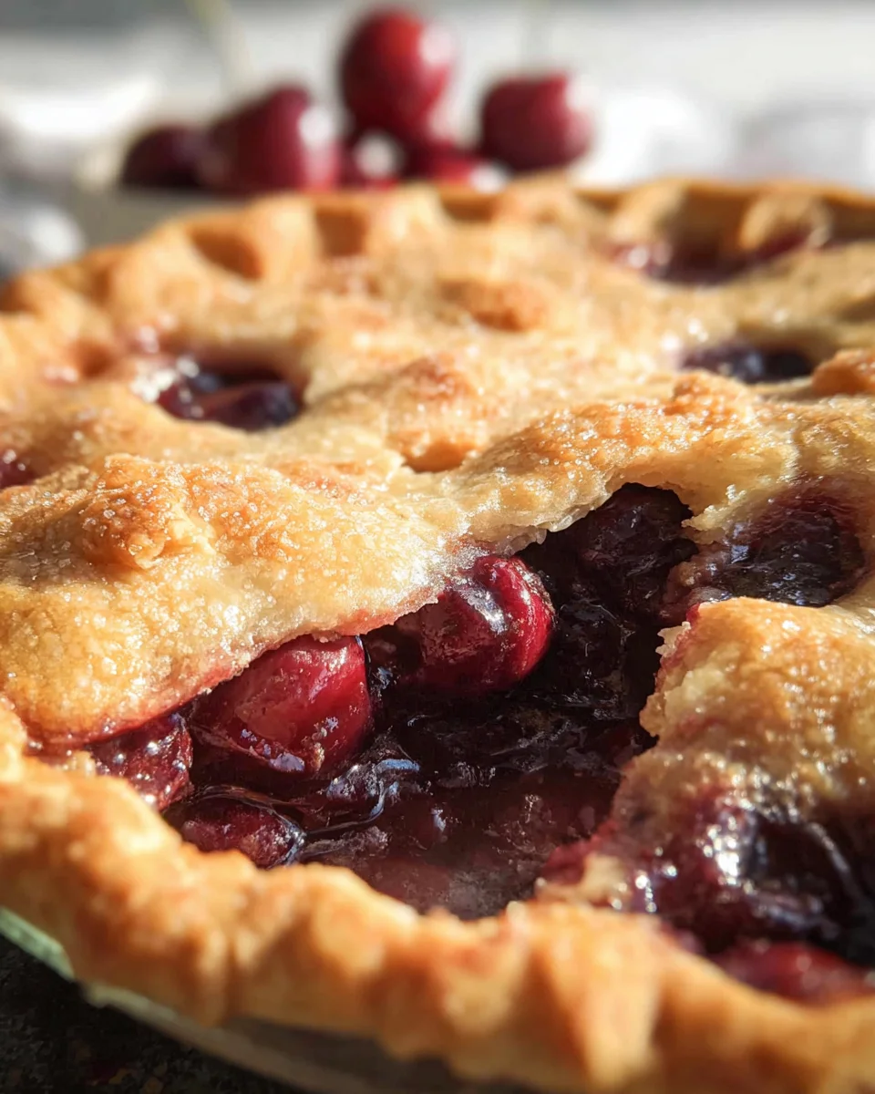 Fresh Cherry Pie Fresh
