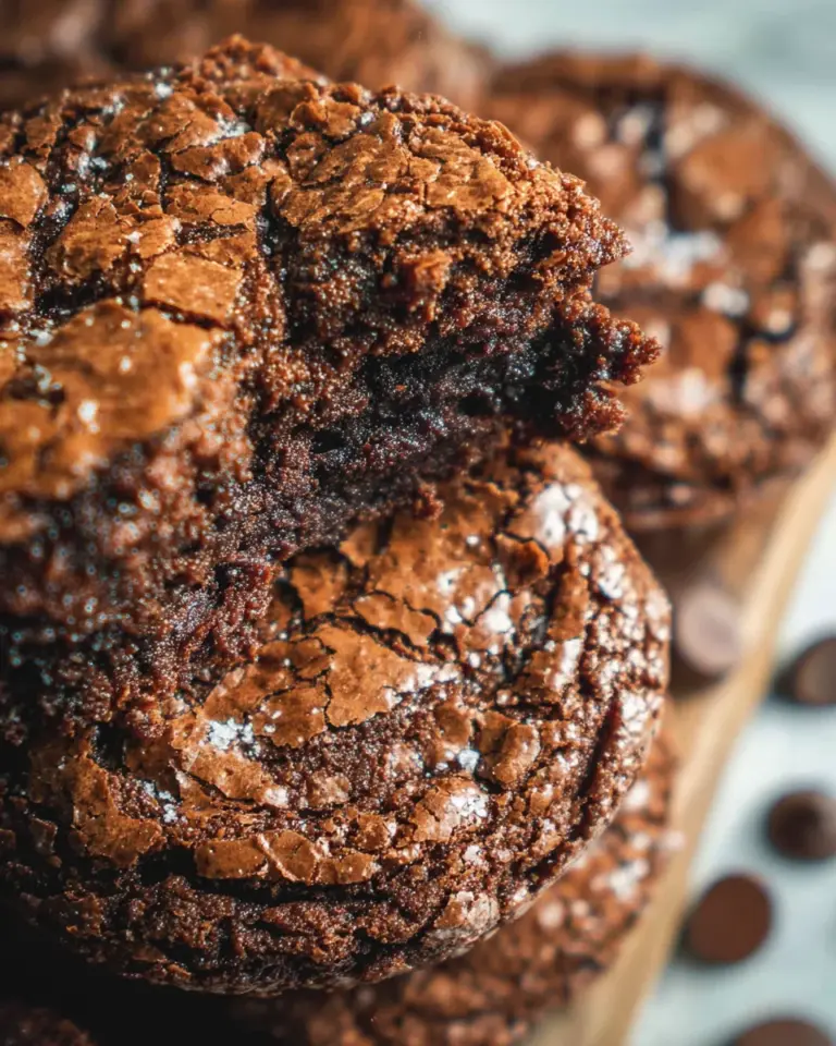 Fudgy Chewy Browkies (Brookies)
