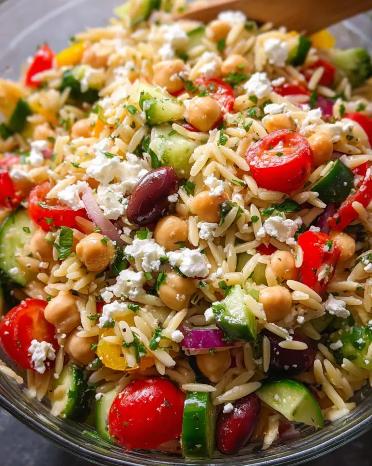 Greek Orzo Salad