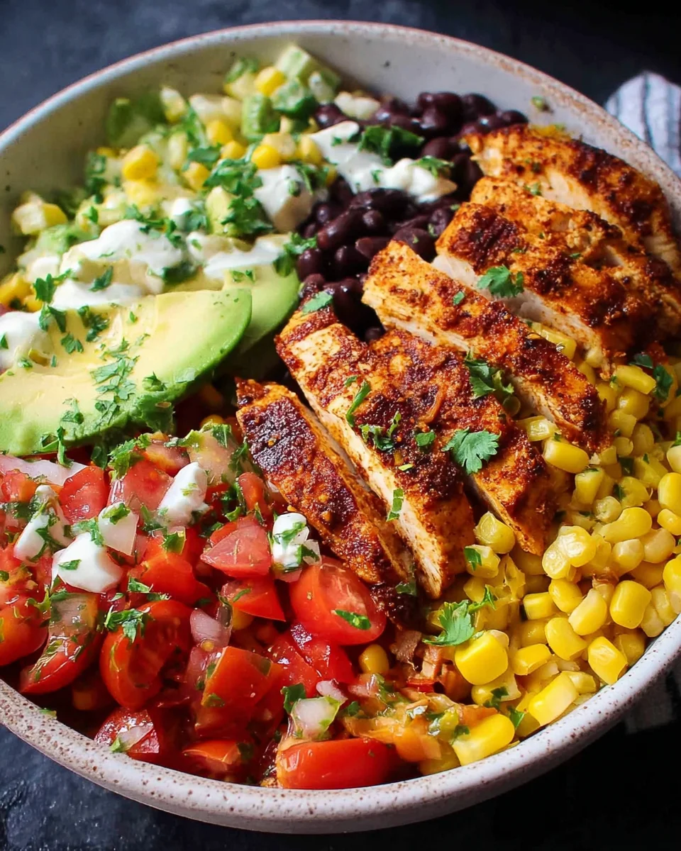 Grilled Chicken Burrito Bowls Grilled