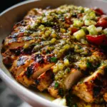 Grilled Chicken with Pepperoncini Garlic Butter Grilled Chicken with Pepperoncini Garlic Butter