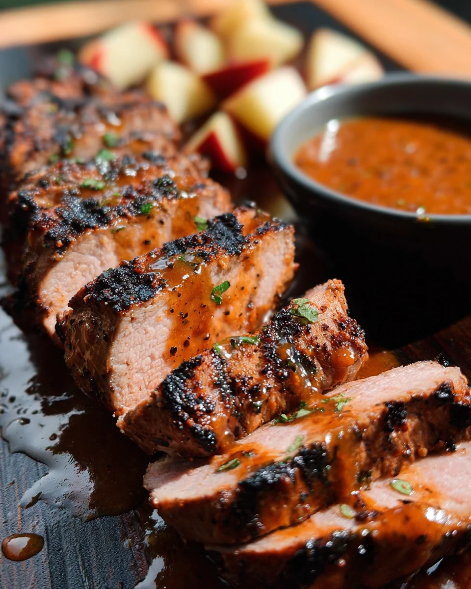 Grilled Pork Tenderloin Grilled