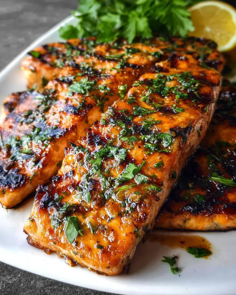 Grilled Salmon With The Best Salmon Seasoning