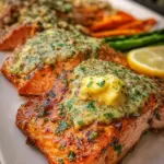Grilled Salmon with Mustard-Herb Butter Grilled Salmon with Mustard-Herb Butter