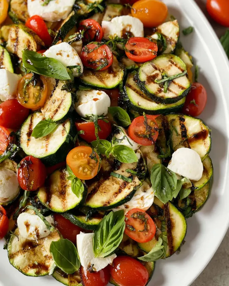 Grilled Zucchini Salad