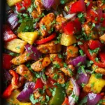Hawaiian Chicken Sheet Pan Hawaiian Chicken Sheet Pan