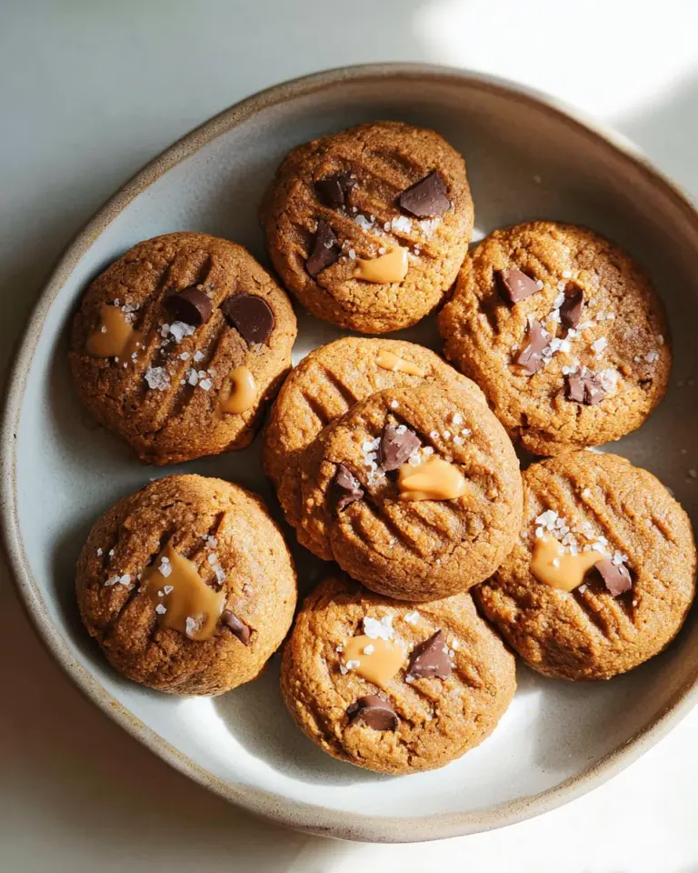 Healthy Peanut Butter Banana Cookies