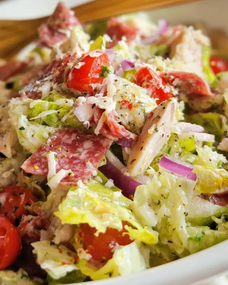 Italian Grinder Salad (Chopped Sub Salad)