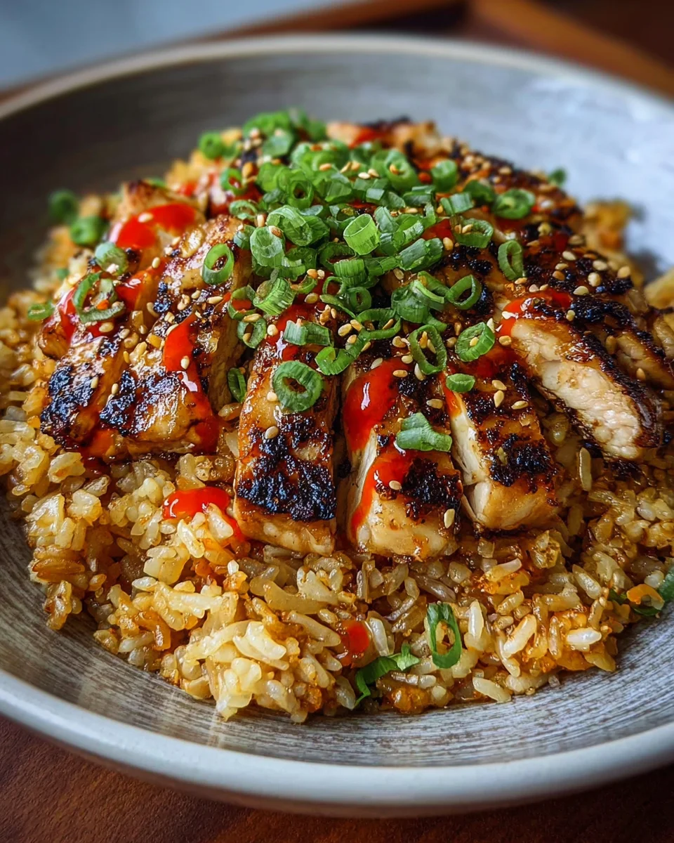 Japanese Bbq Chicken Fried Rice Extravaganza Japanese