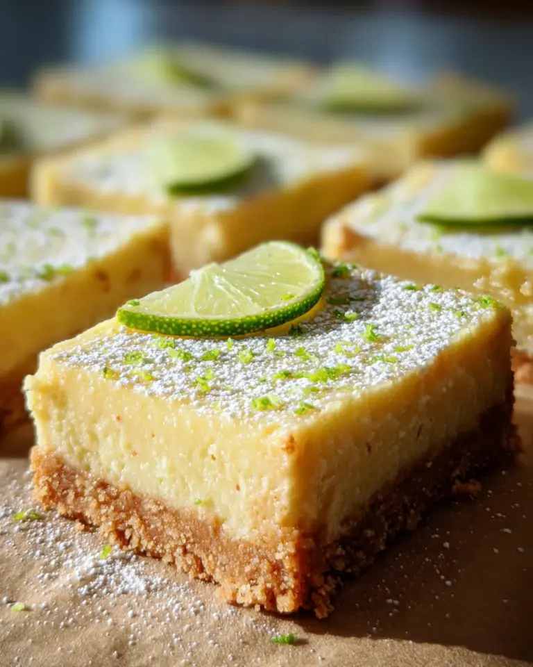Key Lime Pie Bars