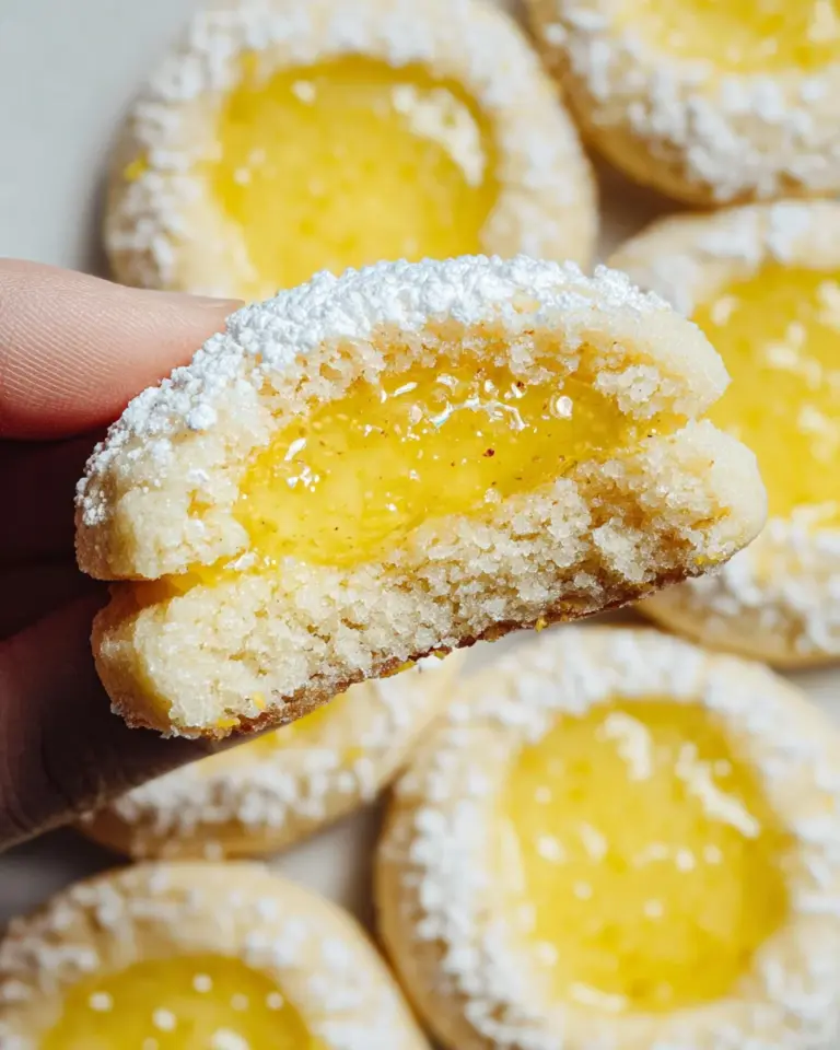 Lemon Curd Cookies Recipe